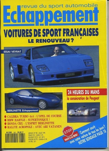Echappement 285 1992 24h - n°285,