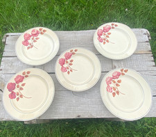 5 Assiettes Plates - Creil
