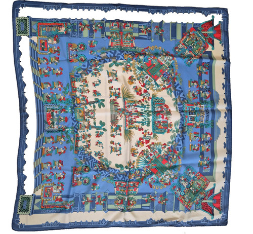 Foulard carré hermès - foulard,