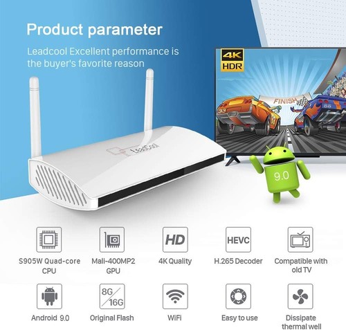 Boitier android box tv - boitier, 4k