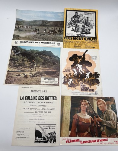 Lot affiches cinéma western - affiches,