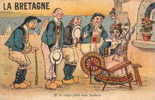 Brittany - humorous card - if you want to make me happy