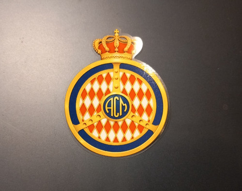 Sticker automobile club monaco - sticker,