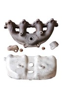 OEM Honda Civic CRX HF Exhaust Manifold D15 Shield Cover Sandblasted No Cracks 