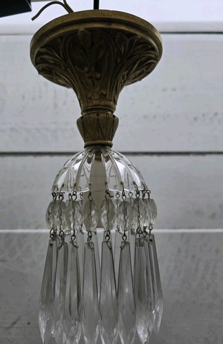 Lustre suspension pampilles - lustre,