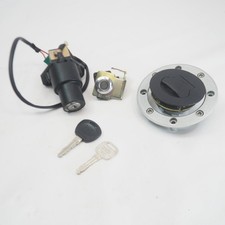 Hyosung GT250R Genuine Main Switch Fuel Cap Seat Lock Key Set 37000HP9200 Used