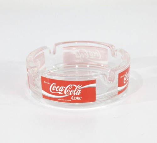 Cendrier coca cola verre - cendrier, coca-cola