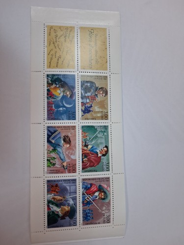 Carnet timbres croix rouge - de,