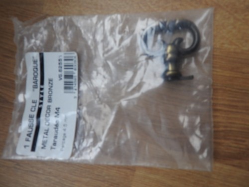 Poignee bouton fausse serrure - poignee,
