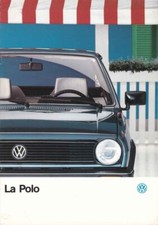 Catalogue Brochure VW Polo /