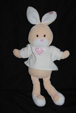 🍀Doudou Lapin Orange Saumon