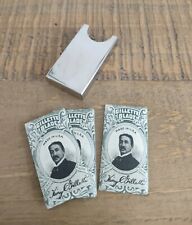 Lot of 3 Gillette Blades Razor Blades - Made in USA - Vintage 