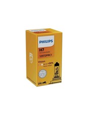 Ampoule H7 Philips Vision 55W 12V PX26d – Éclairage Phare Voiture Halogène 30% +