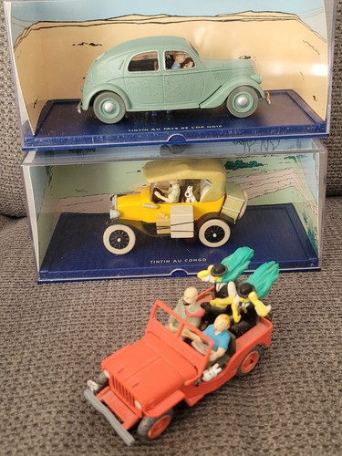Lot voitures tintin au - 3,