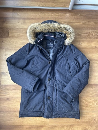 Parka tommy hilfiger - parka, bleu