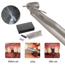 Dental Electric Handpiece 1:4.2 Contra Angle 45° Surgical Fiber Optic External