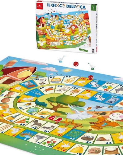 Jeu dell oie - jeu, de