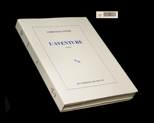 Editions minuit tirage - de, de