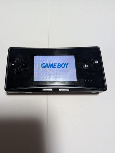 Game boy micro - boy, noir