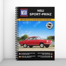 NSU SPORT-PRINZ : Cahier de Restauration - Personnalisation gratuite !