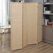 Makika Cloison de Séparation 4 Panneaux Interieur Séparateur Paravent Pièce