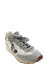 Veja Womens Textured Lace Up Lined Logo Sneakers Gray Size 9