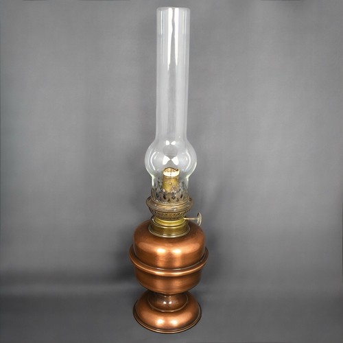 Lampe huile cuivre - à,