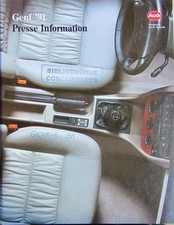 1991 AUDI DOSSIER DE PRESSE 80