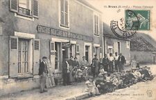 CPA 91 BREUX / MAISON COISCAUD / EPICERIE / MERCERIE / COIFFEUR