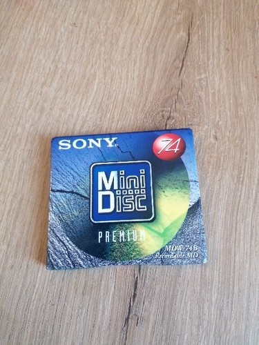 Sony premium mini disc - mini, mdw-74b