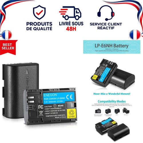 Enegon e6nh batterie - enegon, lp-e6nh