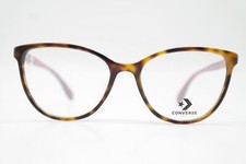 Lunettes CONVERSE VCO058 Marron Noir Violet Oval Cadre De Lunettes Neuf