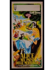Affiche ALICE AU PAYS DES MERVEILLES Walt Disney Animation B296