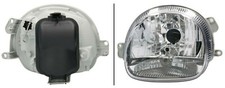1X PHARE AVANT gauche ÉLECTRIQUE H4 CHROME pour RENAULT TWINGO I (1996-2007) 