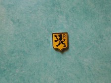 Logo lion jaune et noir