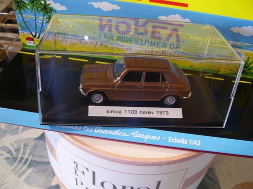 Collection simca 1100 marron - collection,