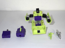 Transformers vintage G1 Hasbro - Bonecrusher complete Devastator complet (C745)