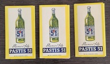 Lot de 3 petits carnets de