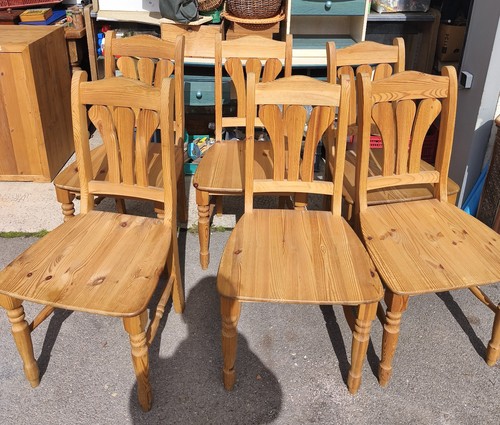 Lot chaises pin - pin,
