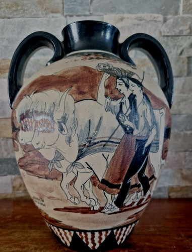 Vase ovoïde deux anses - vase,