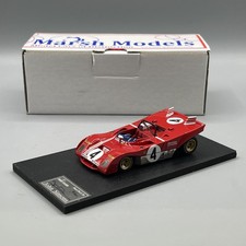 Marsh Models 1/43 Ferrari SEFAC 312PB 1972 Daytona 24hrs #4 Regazzoni Redman