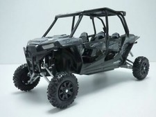 NEWRAY - Buggy POLARIS RZR XP 4 Turbo Noir et gris - 1/18 - NEW57843C