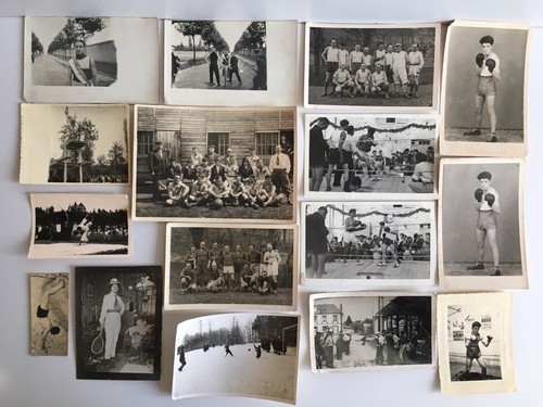 Lot old photo sport - 18,