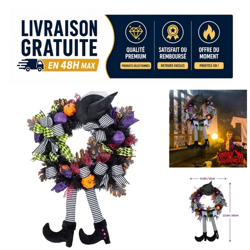 Couronne halloween sorcière - couronne,