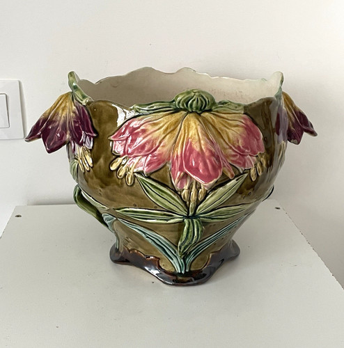 Cache pot barbotine - , onnaing