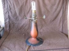 Superb glass pave lamp foot signed Le glass Français, Schneider 1920