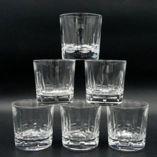 6 verres à whisky cristal