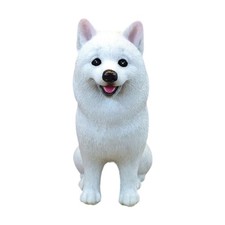 Figurine de chien Samoyède