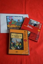 collection tintin le temple du soleil dvd/lithographies23strip /livre n°4 SCELLE