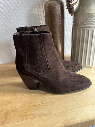 Free lance brown suede - free,
